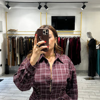 Camicia Kamilah Bordo