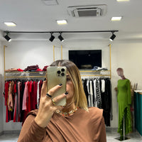 Dress Vale Marrone