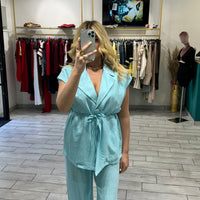 Coordinato Blossom Turchese