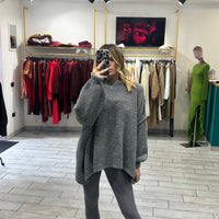 Leggings Paola Grigio con staffa