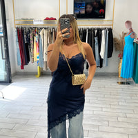 Mini Dress Shiry in raso