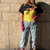 Set T-Shirt Rock Sex Pistols con Bustino