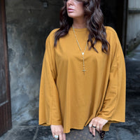 Maxi Shirt Itta Senape