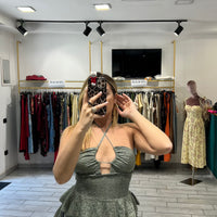 Mini Dress San Gallo Verde