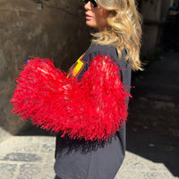 T-Shirt Rock Kiss Pompon