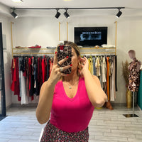 Canotta Cinco Fucsia