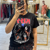 T-Shirt Rock Kiss FourFace