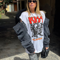 T-Shirt Rock Kiss Got Levi’s