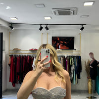 Bralette Jewels Beige