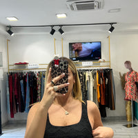 Dress Syl Nero in pizzo San Gallo