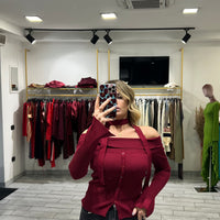 Maglioncino Tokyo Bordo