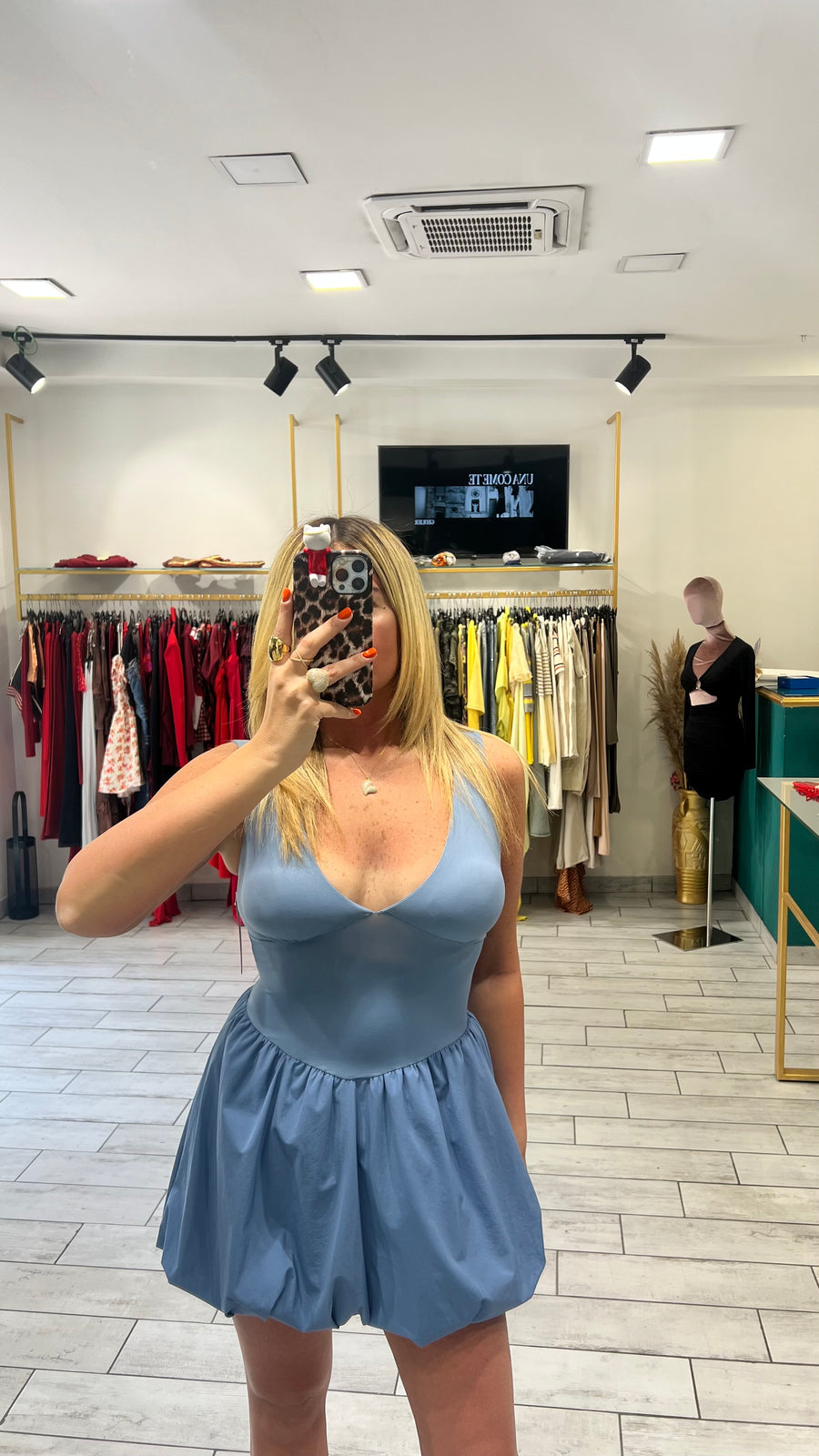 Dress Allegra Celeste