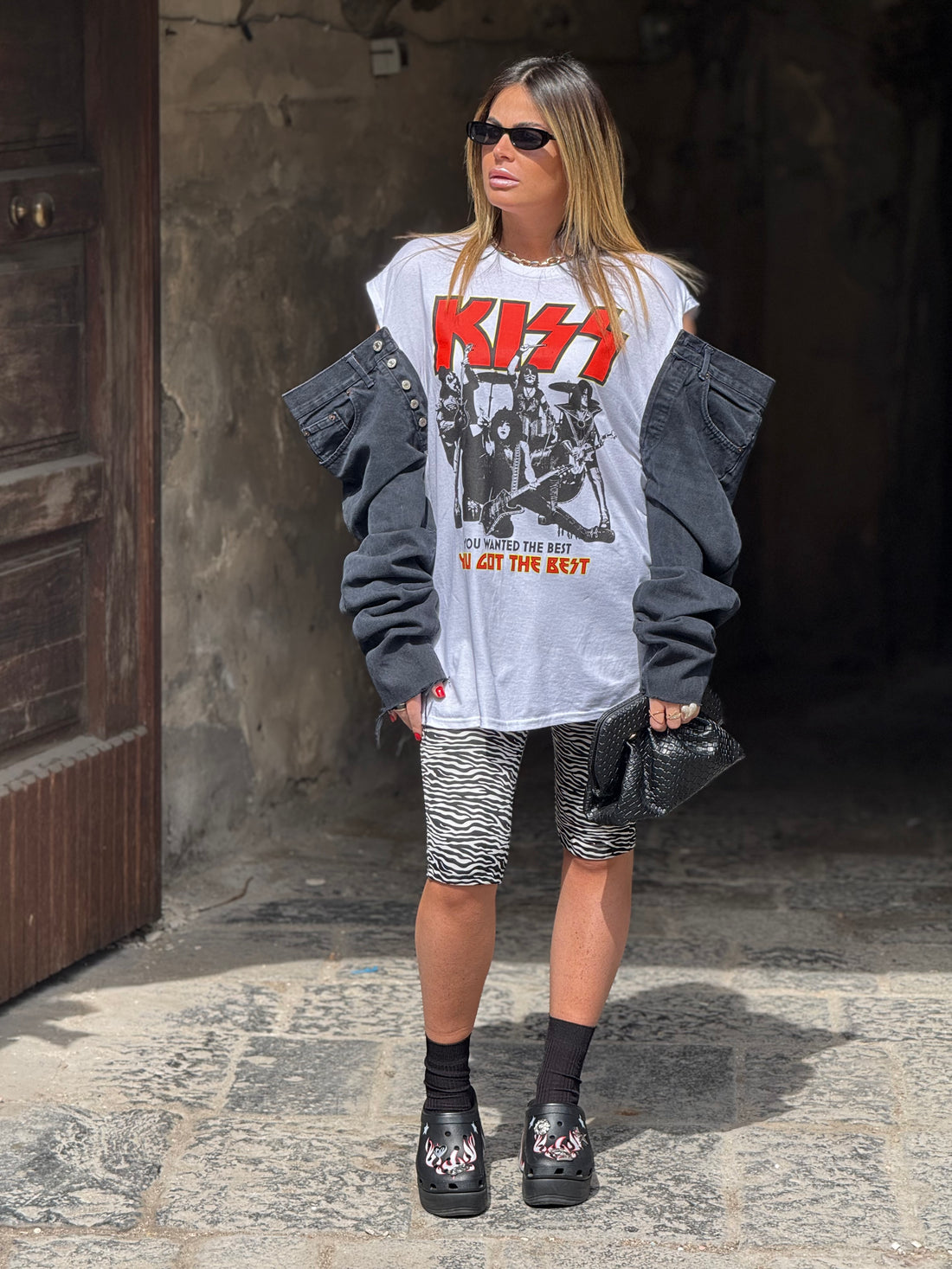 T-Shirt Rock Kiss Got Levi’s