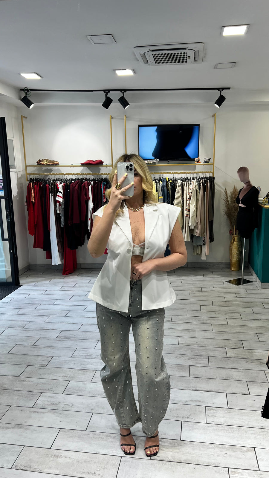 Gilet Ariel Bianco