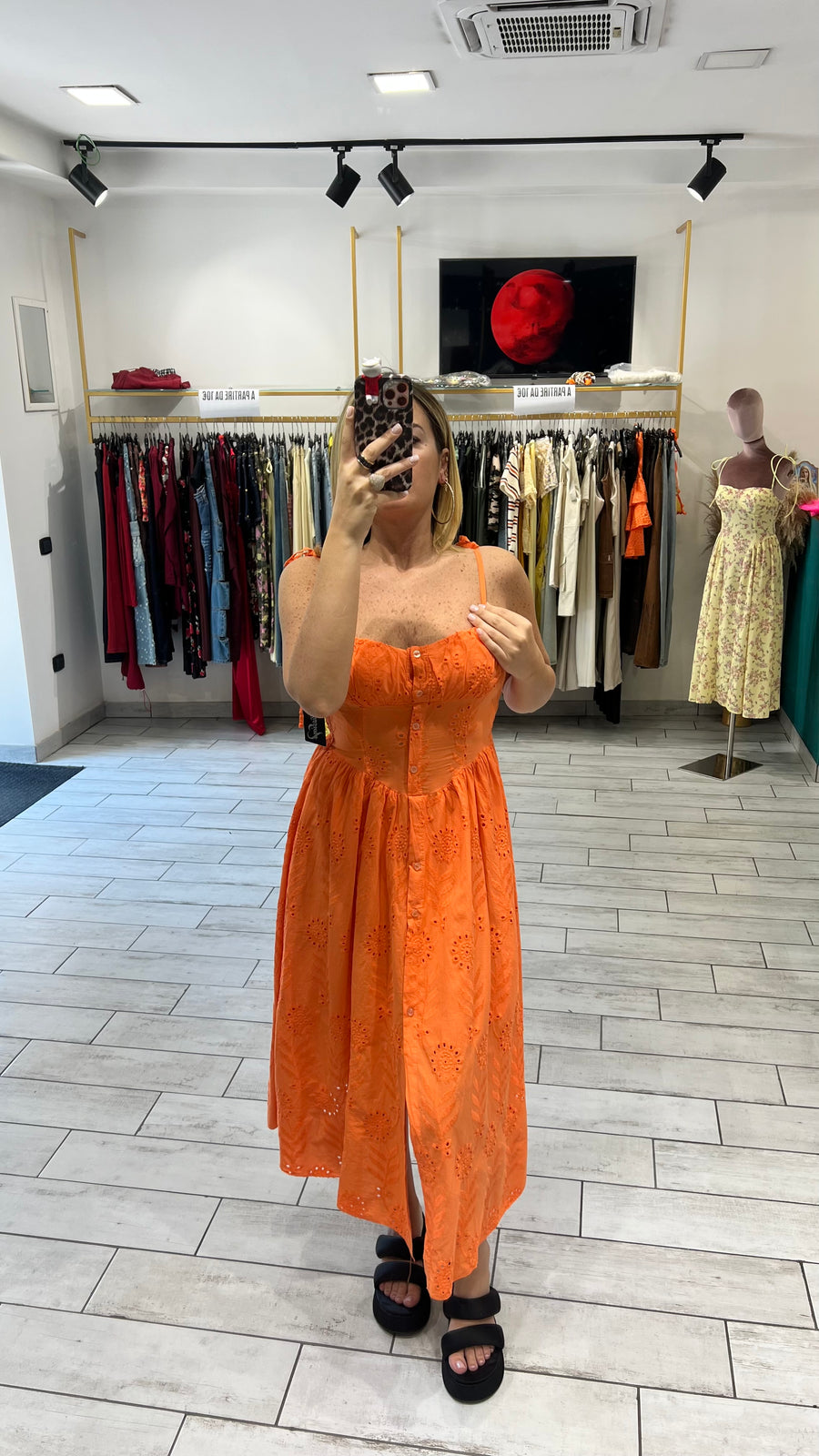 Dress San Gallo Arancio