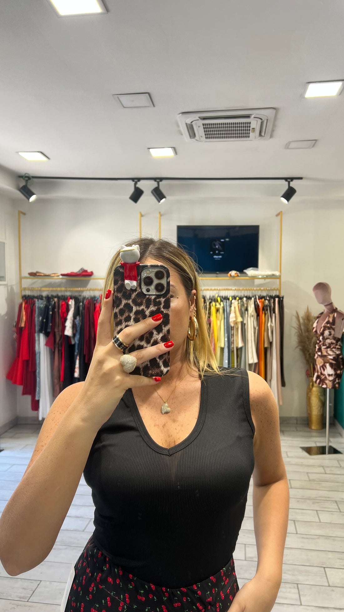 Canotta Cinco Nera