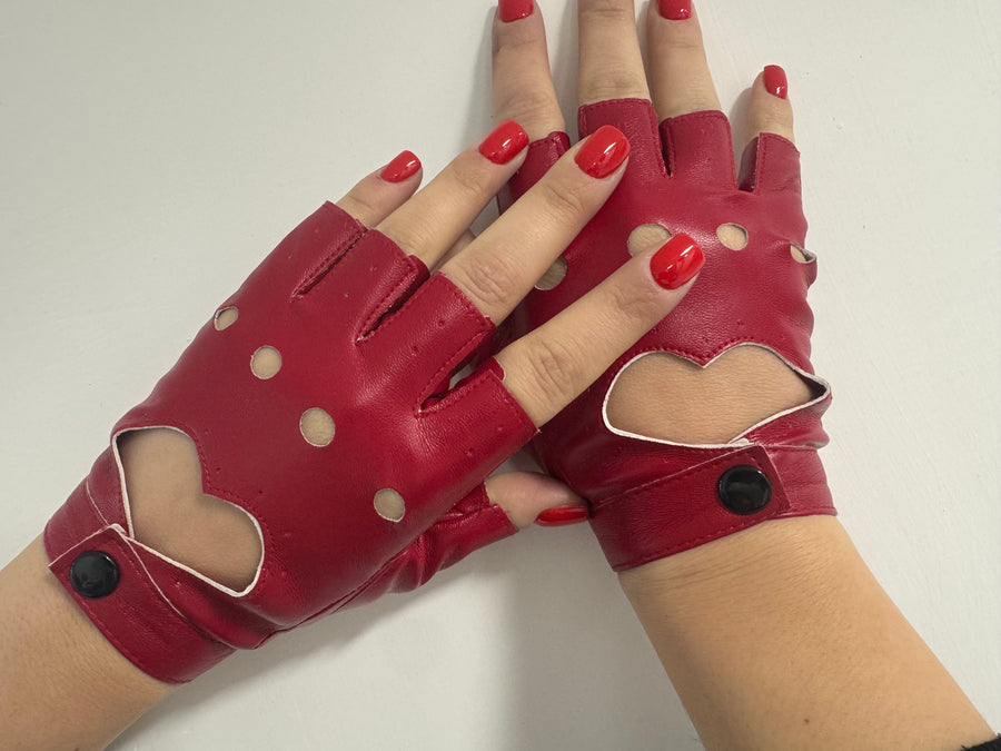 Guanti Five in ecopelle