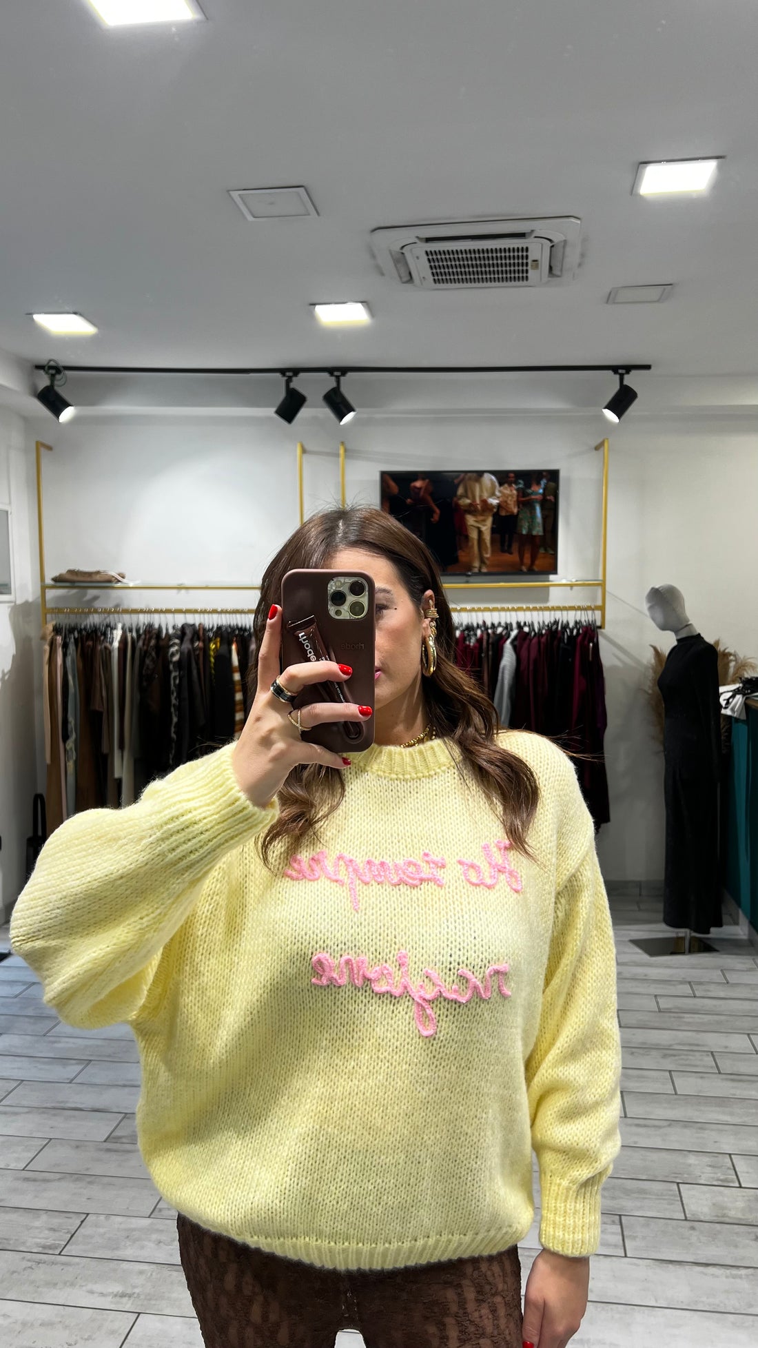 Maglione Arwen Giallo