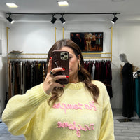 Maglione Arwen Giallo
