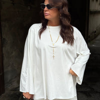 Maxi Shirt Itta Bianca