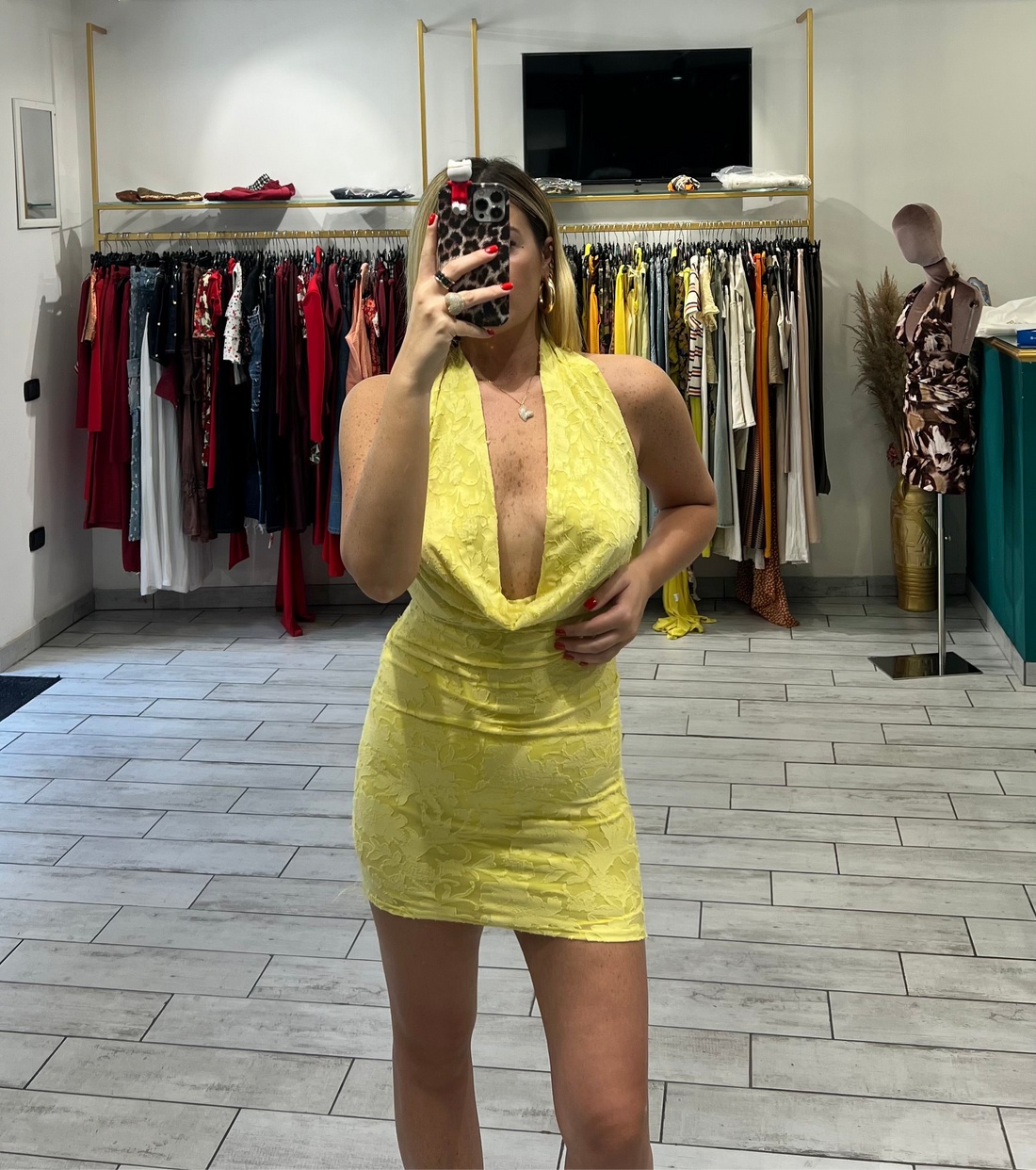 Dress Milena Giallo