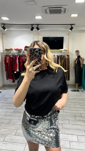 T-Shirt Monique Nera