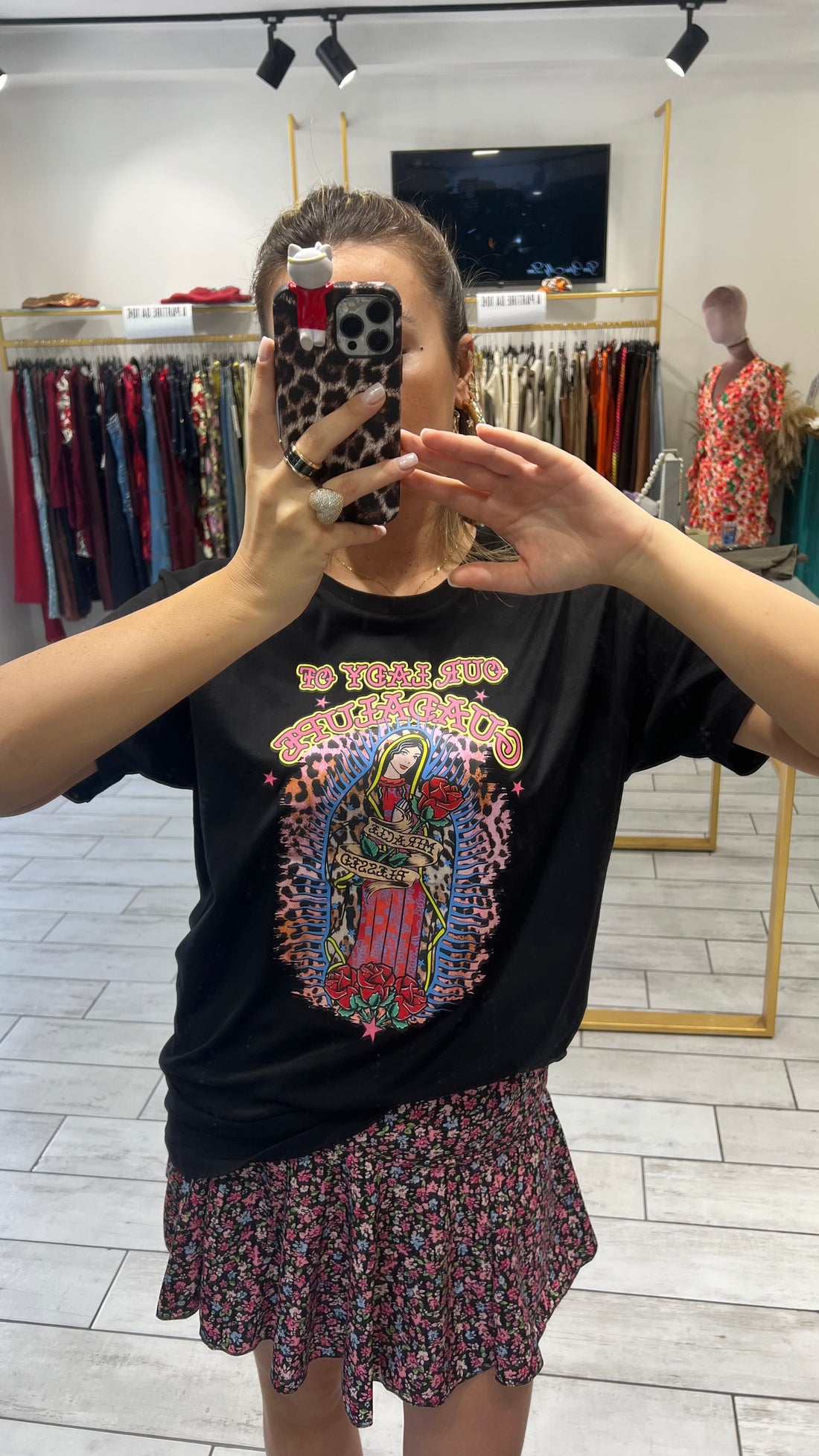 T-Shirt Vergine Maria Our Guadalupe