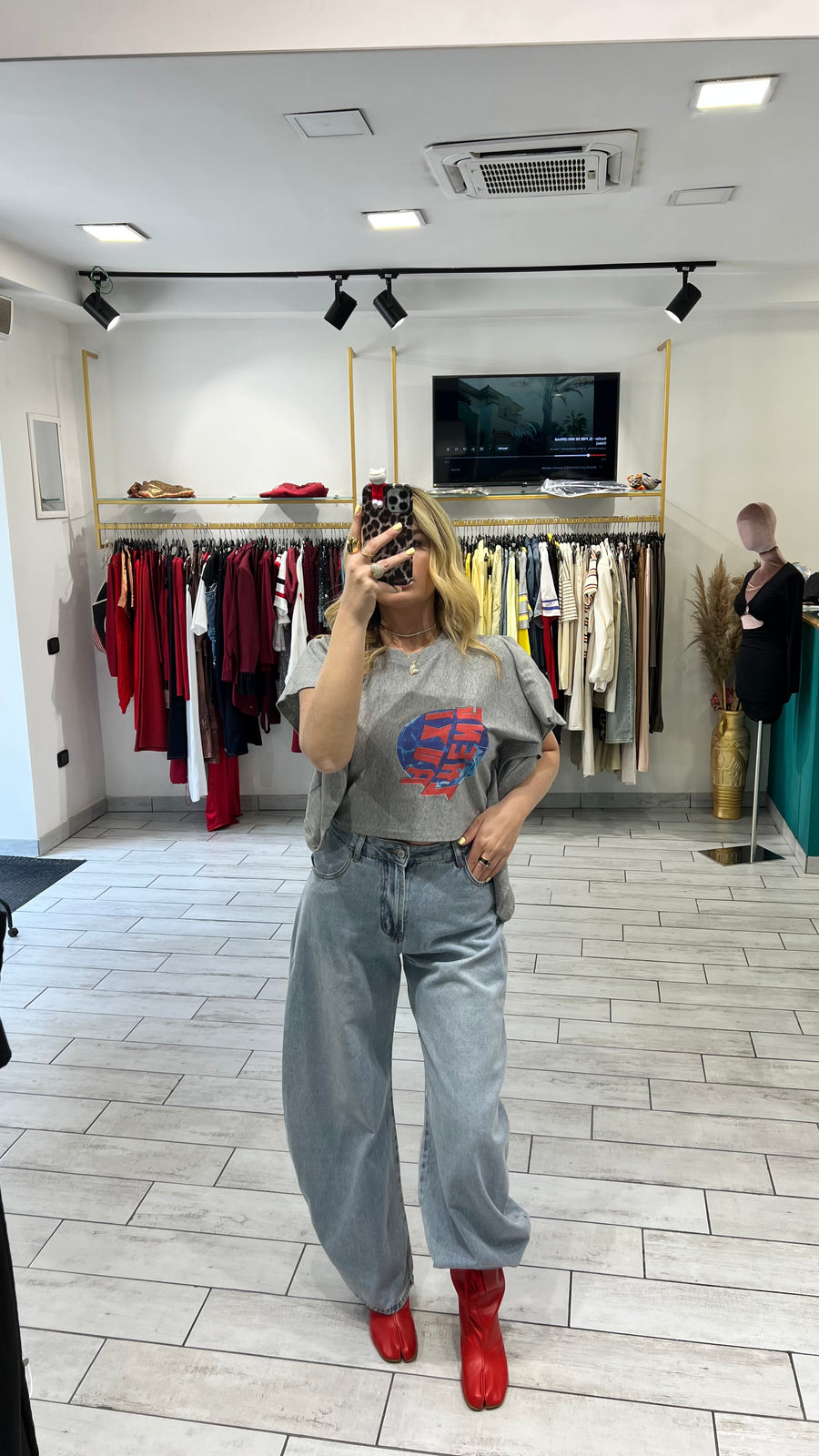T-Shirt Zheng Grigia
