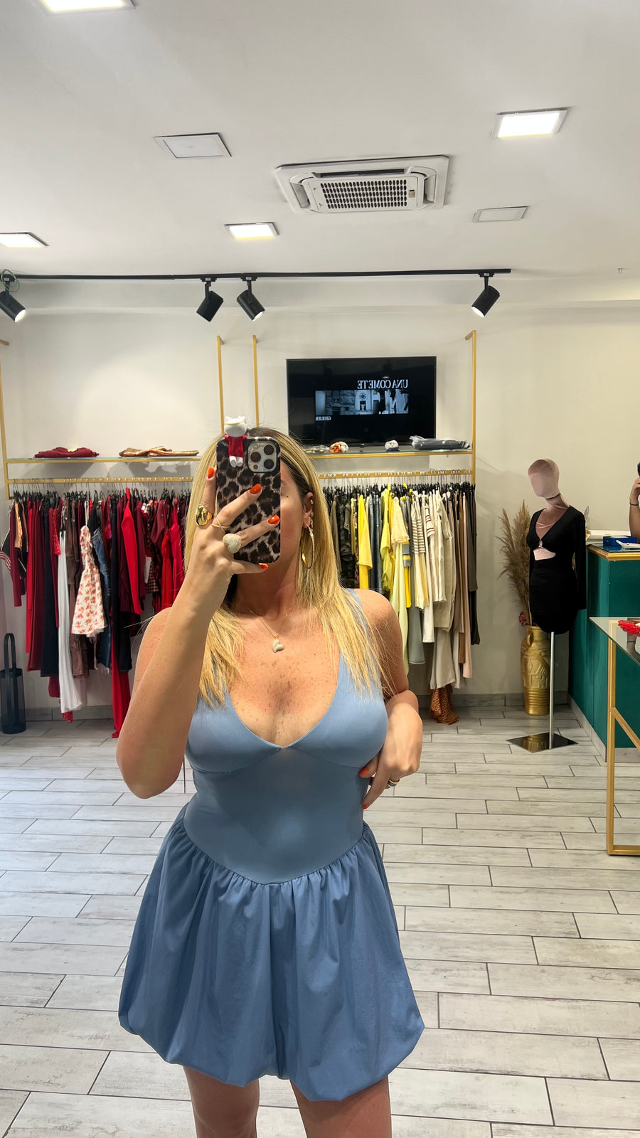 Dress Allegra Celeste