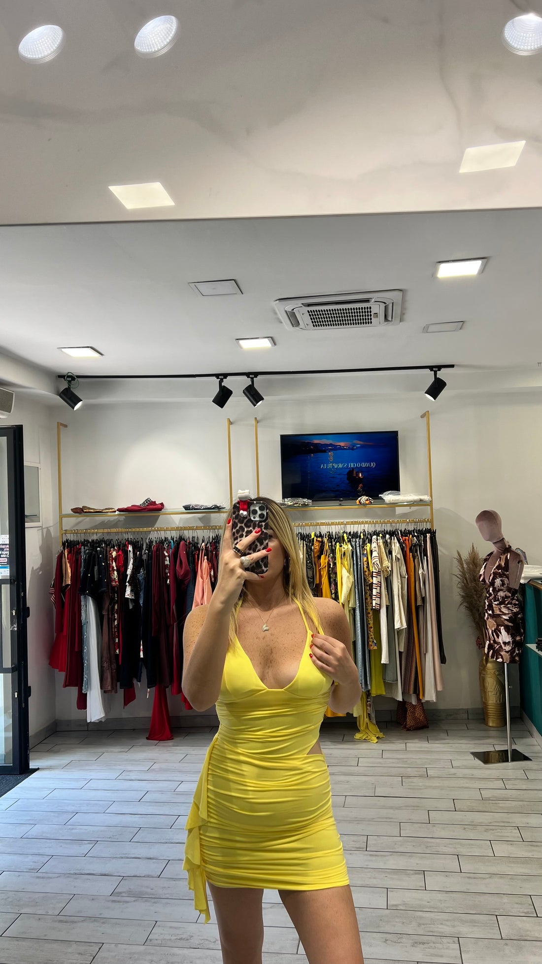 Dress Lorelai Giallo