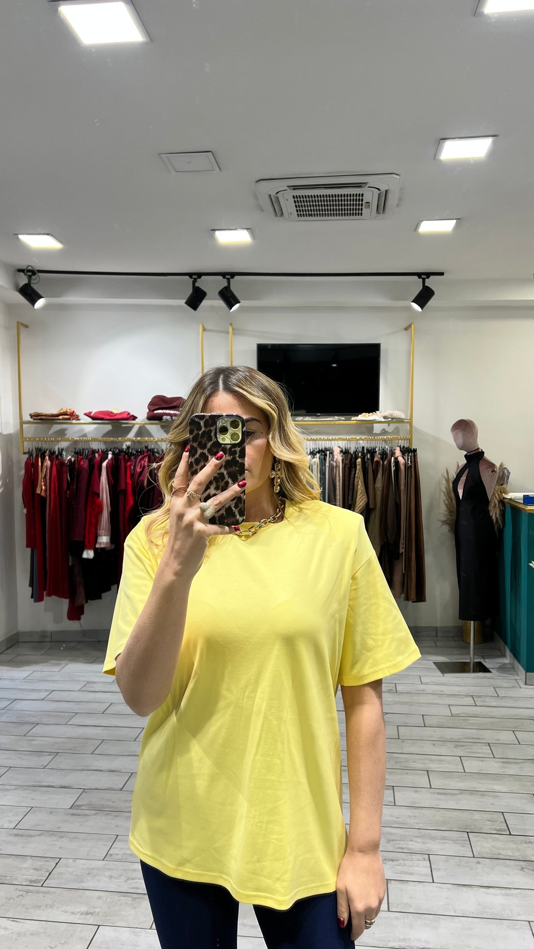T-Shirt Monique Gialla