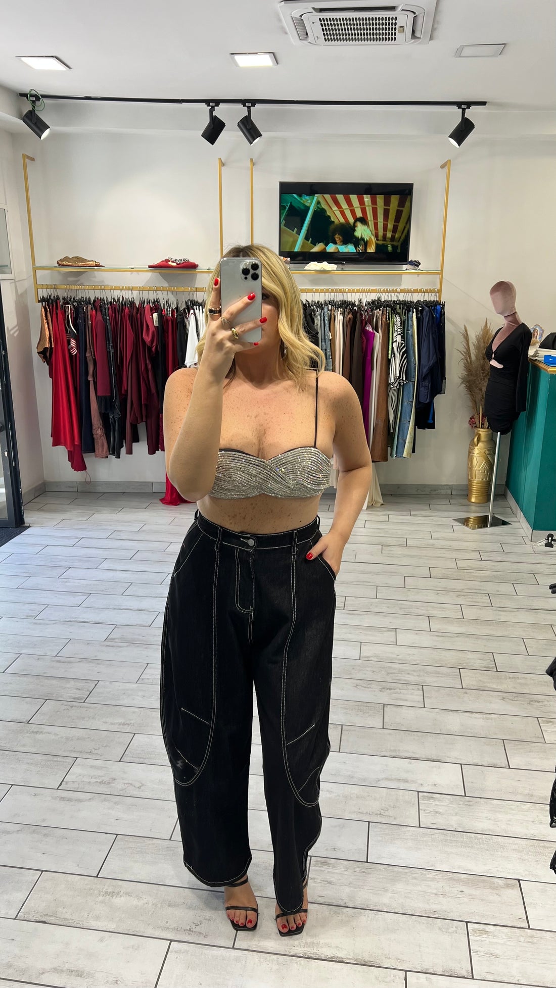 Bralette Jewels Nera