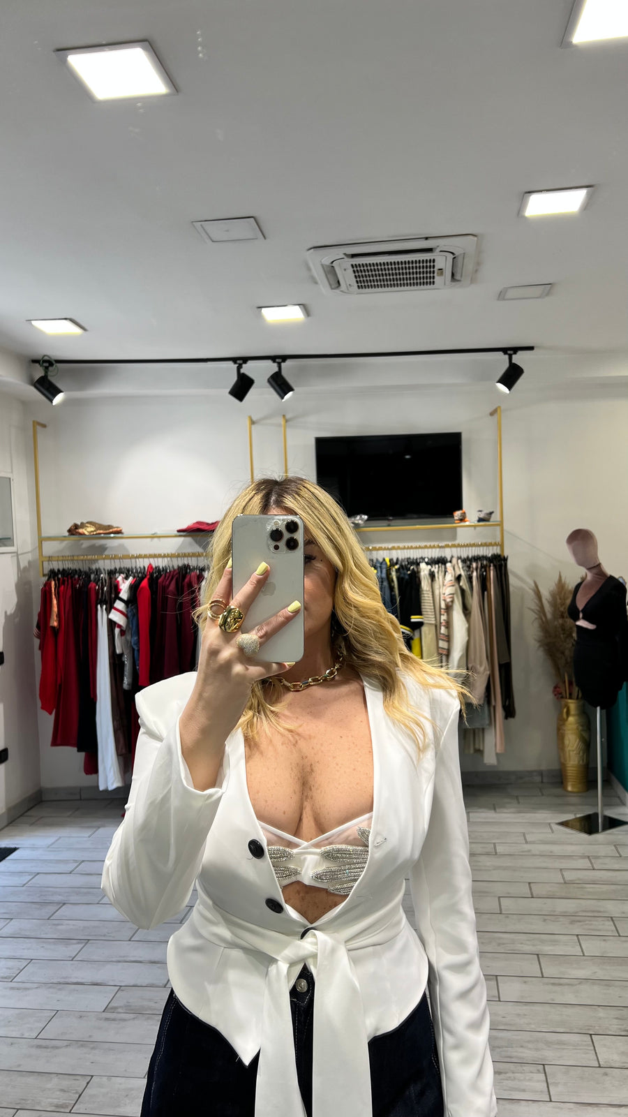 Giacca Miriam Bianca