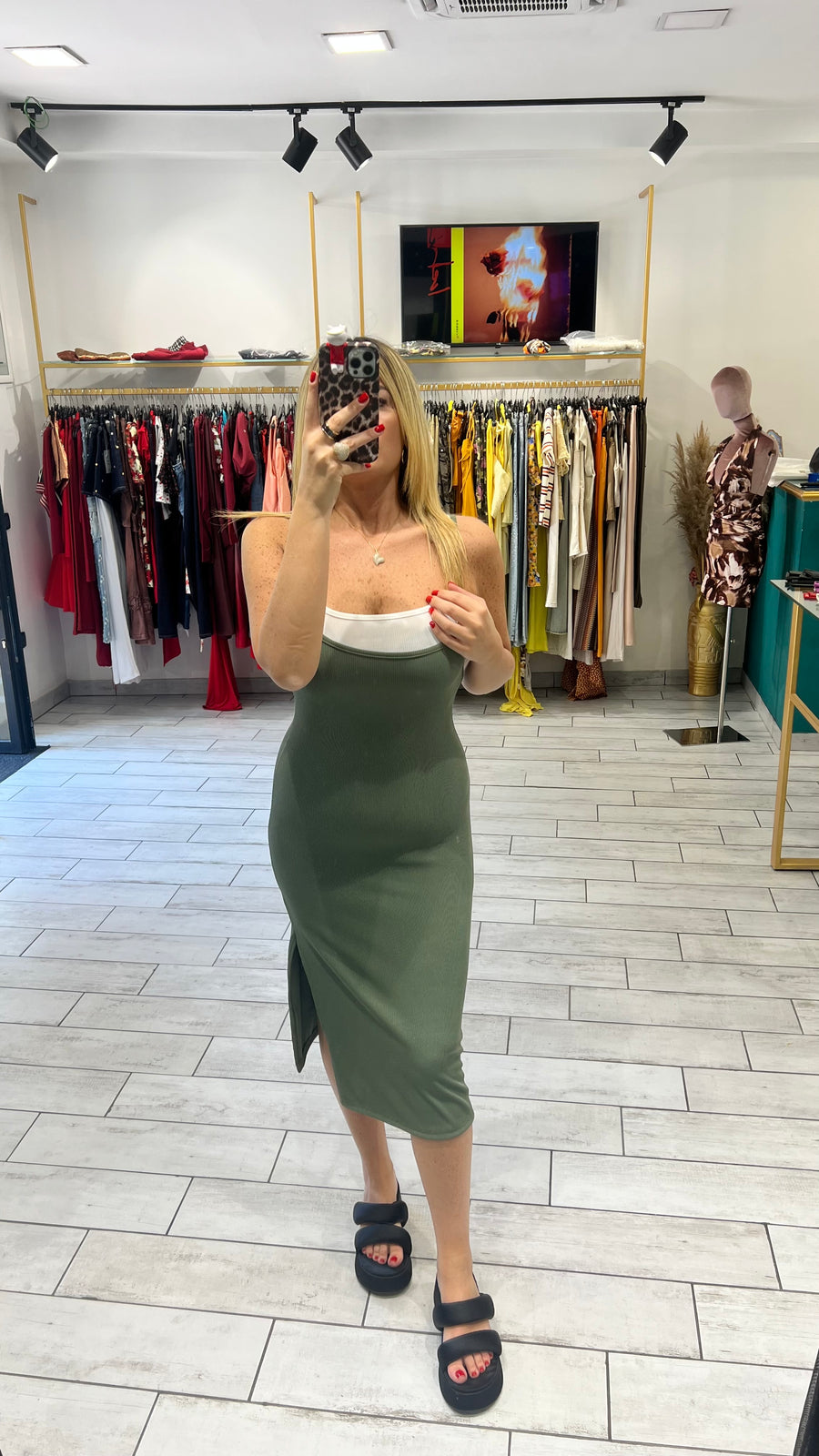 Dress a Costina Verde