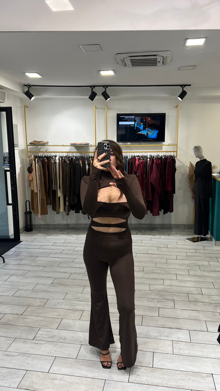 Jumpsuit Nerine Marrone