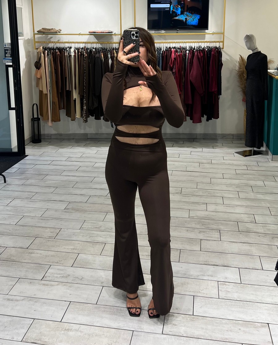 Jumpsuit Nerine Marrone