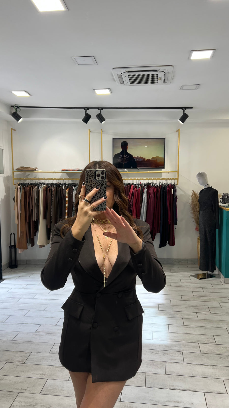 Blazer Becky Testa di Moro