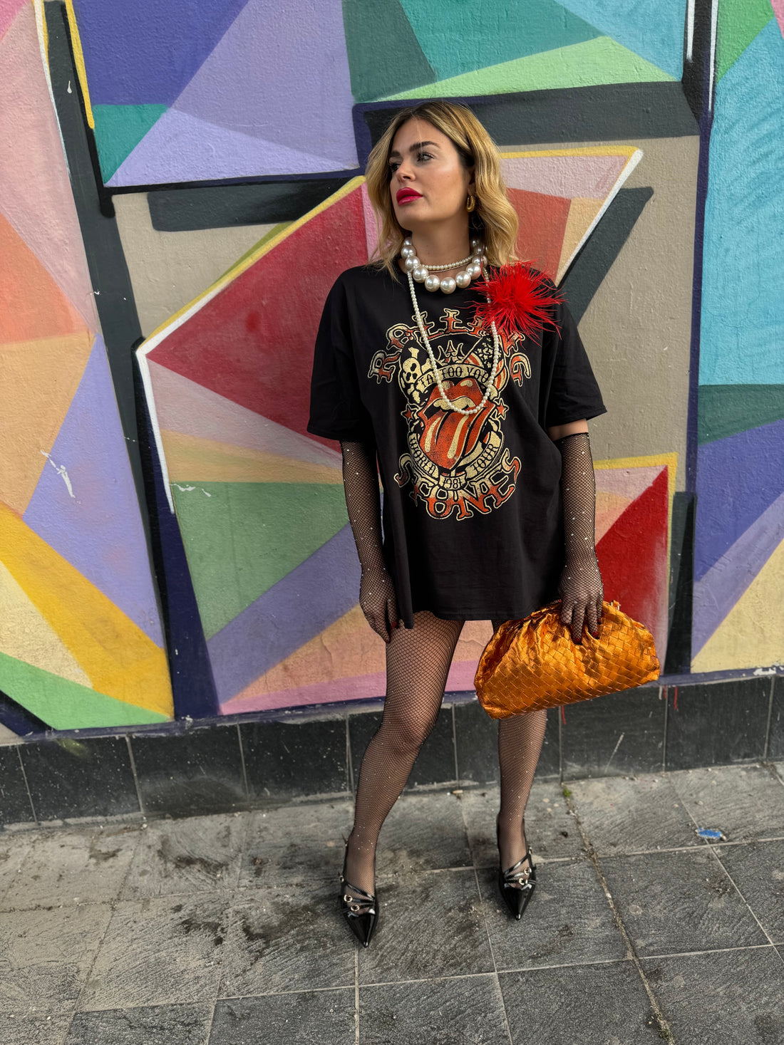 T-Shirt Rock Rolling Stones