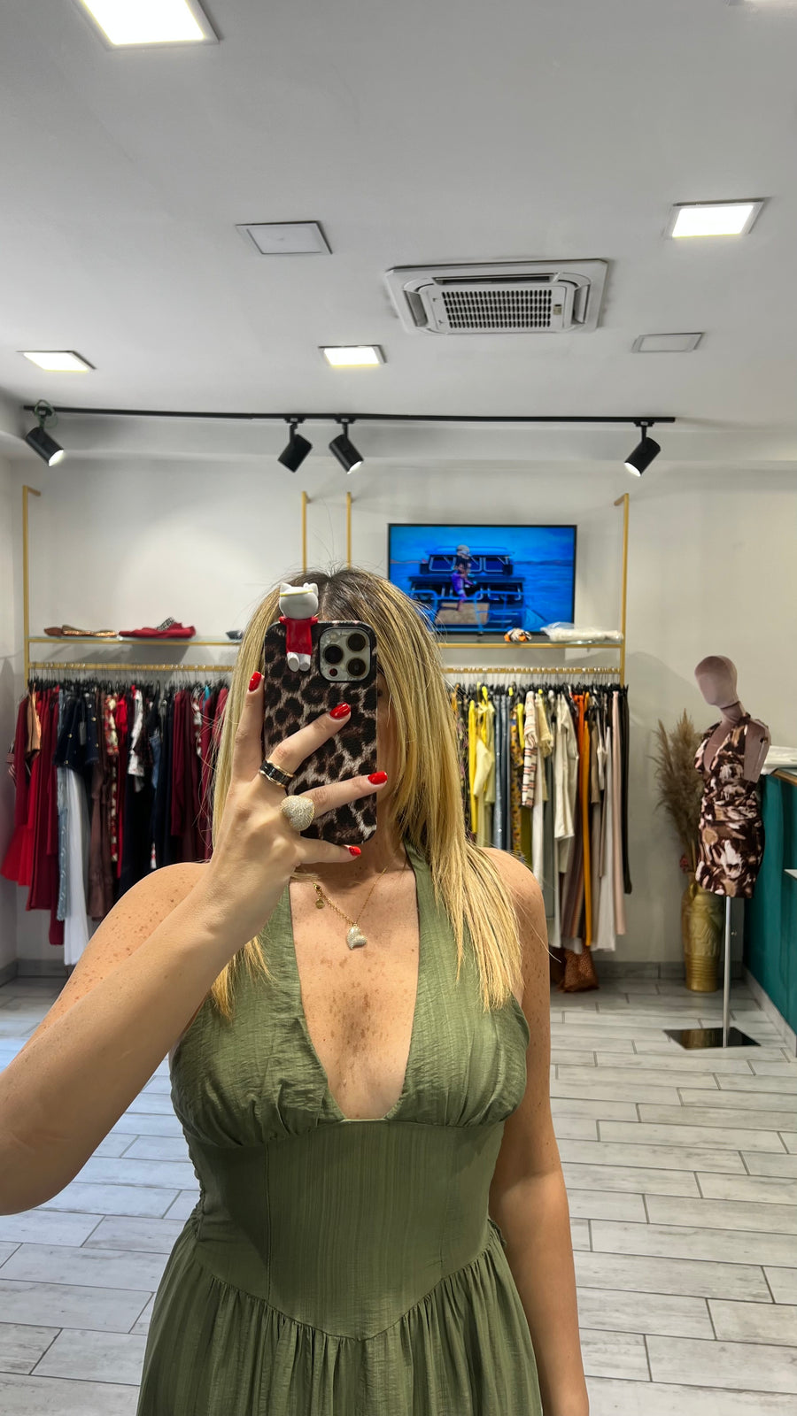 Dress Teresa Verde