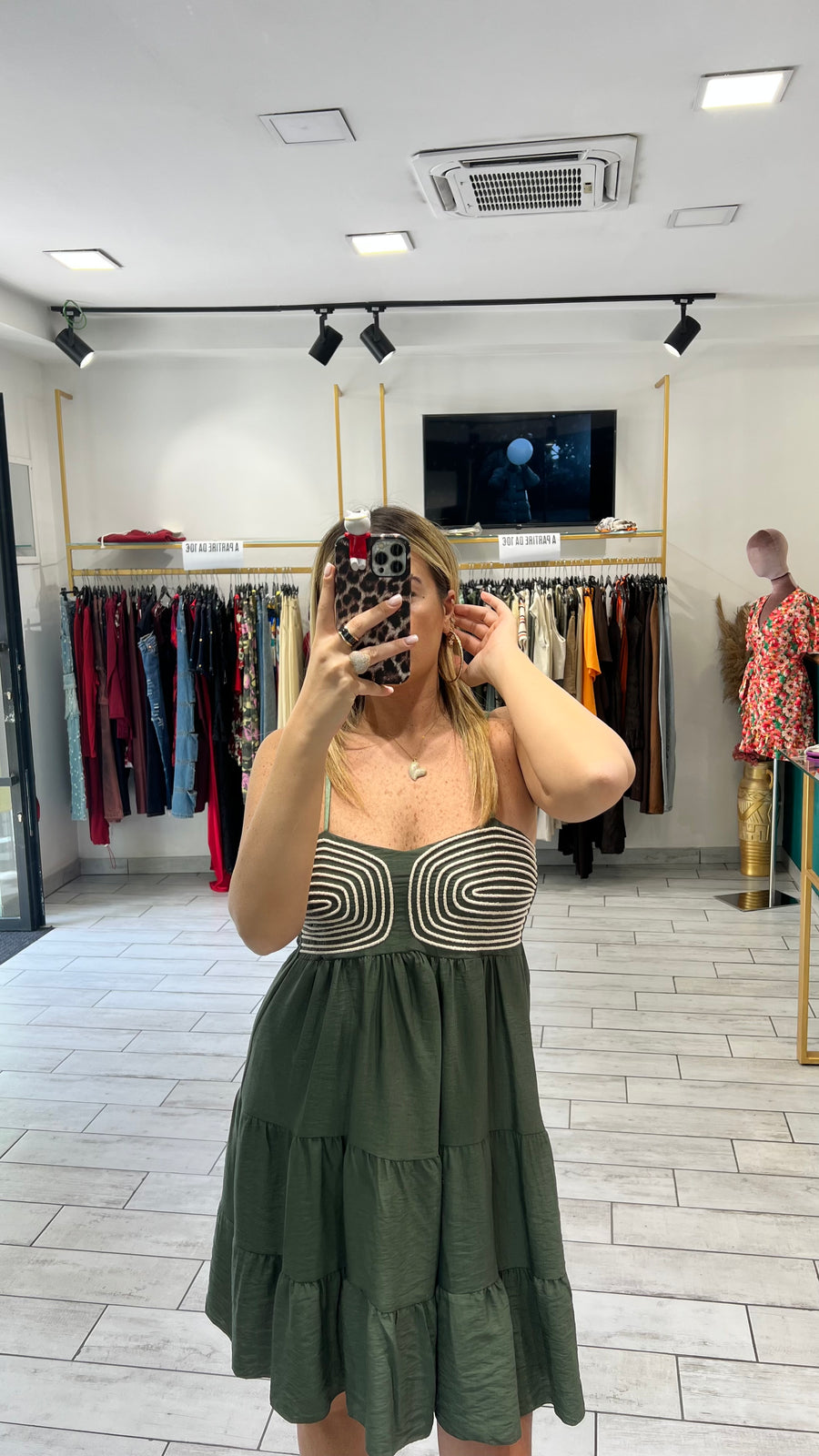 Dress Olga Verde