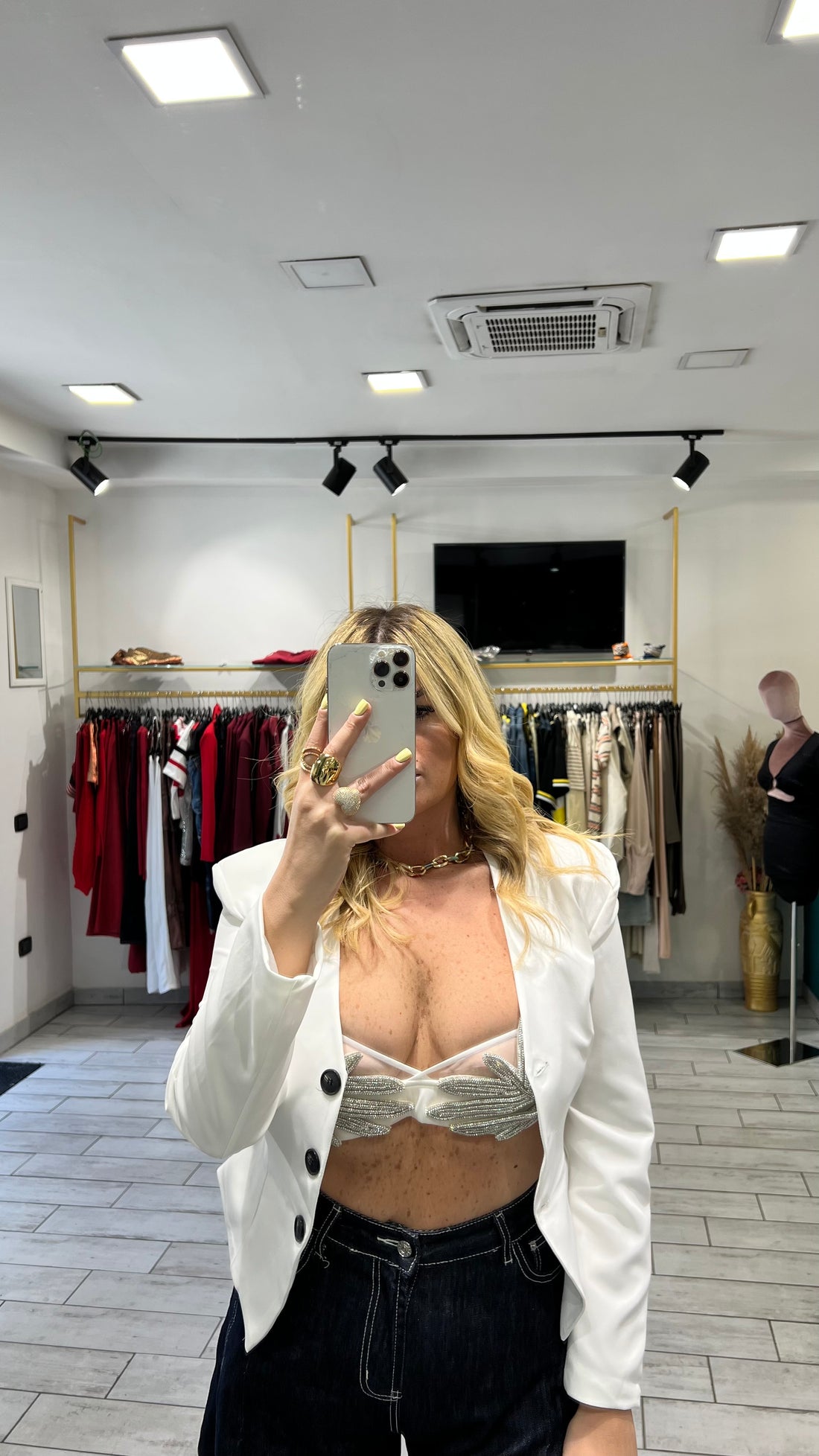 Giacca Miriam Bianca
