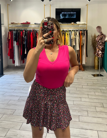Canotta Cinco Fucsia