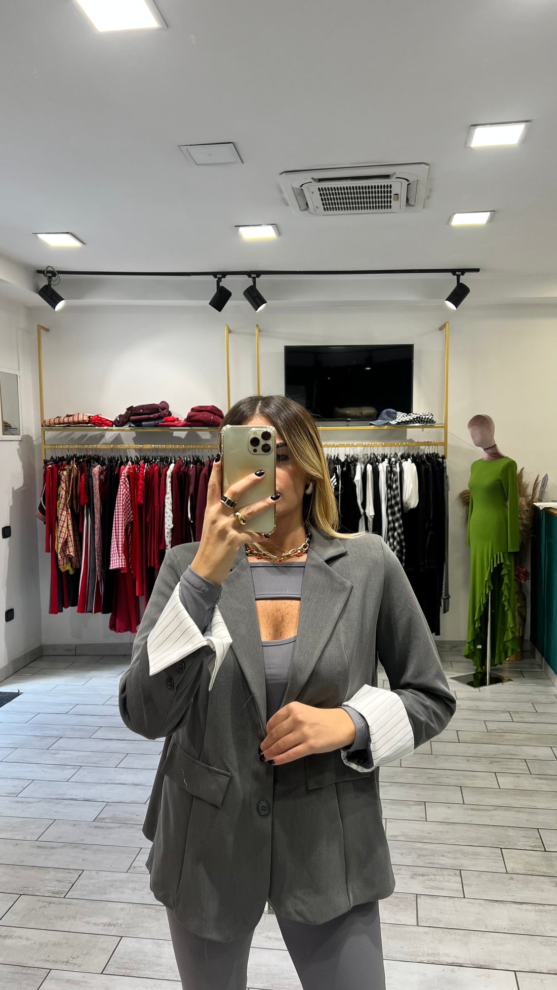 Giacca Paris Grigia