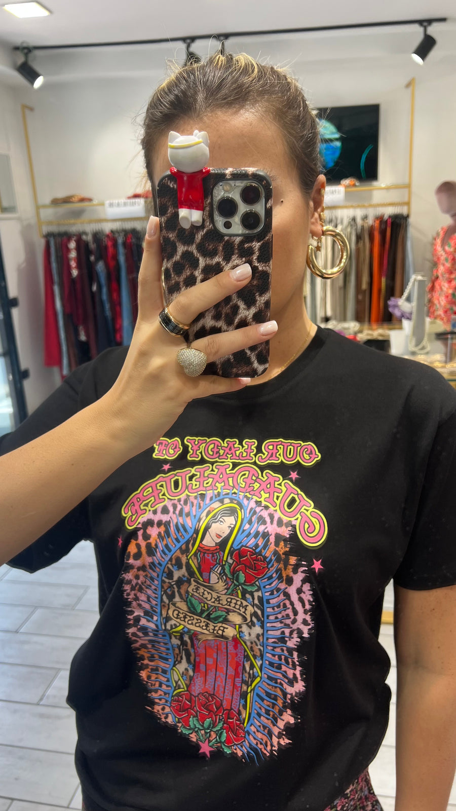 T-Shirt Vergine Maria Our Guadalupe