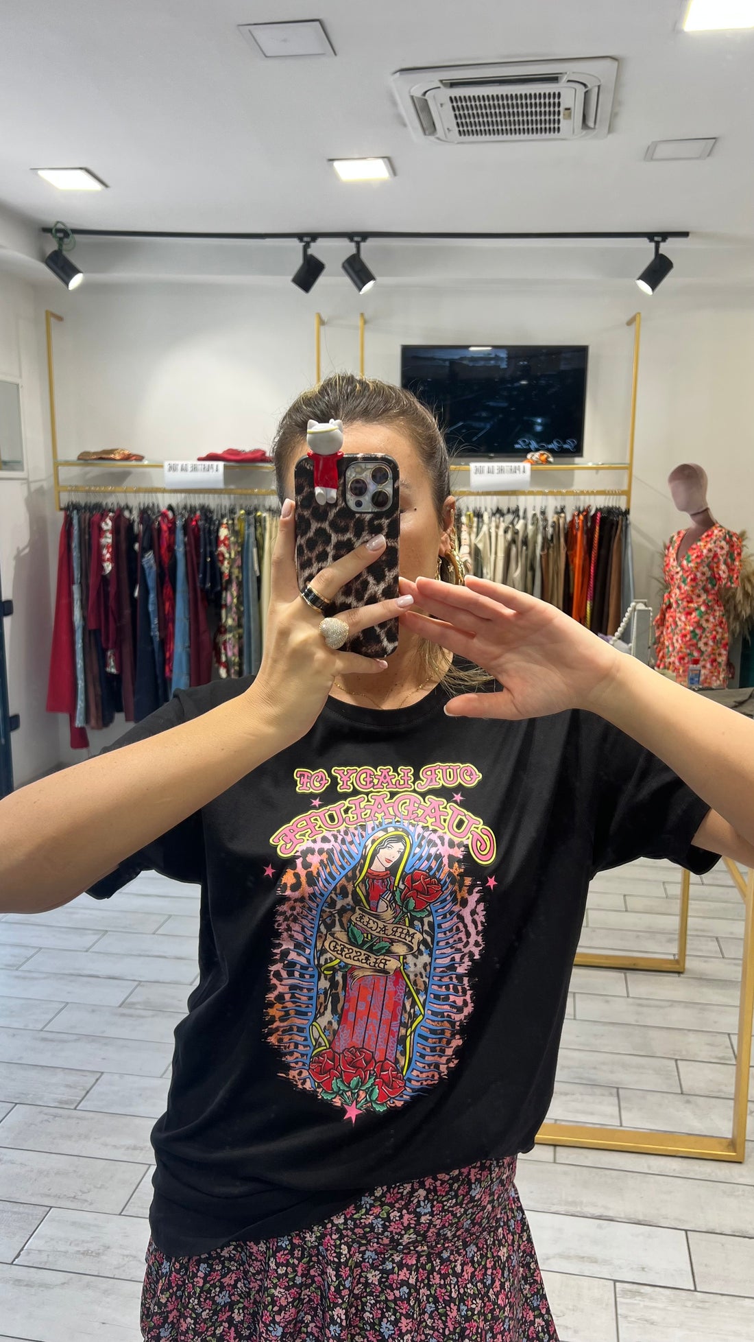 T-Shirt Vergine Maria Our Guadalupe