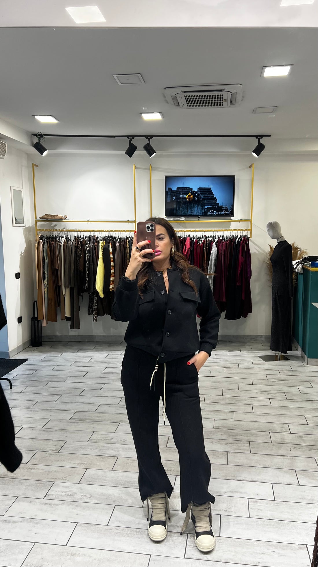 Coordinato Timber Nero