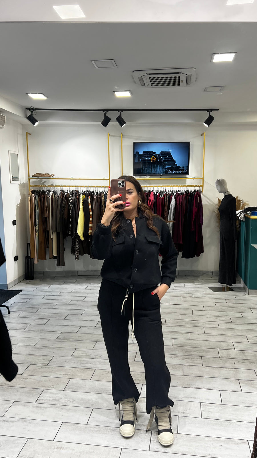 Coordinato Timber Nero