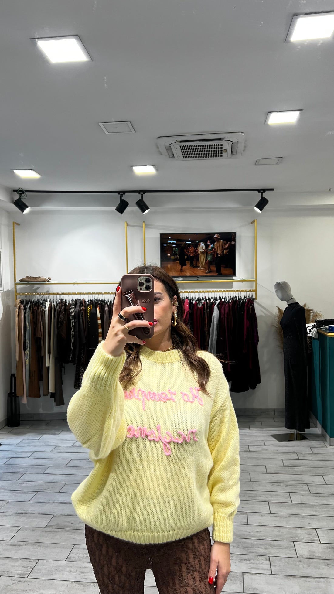 Maglione Arwen Giallo