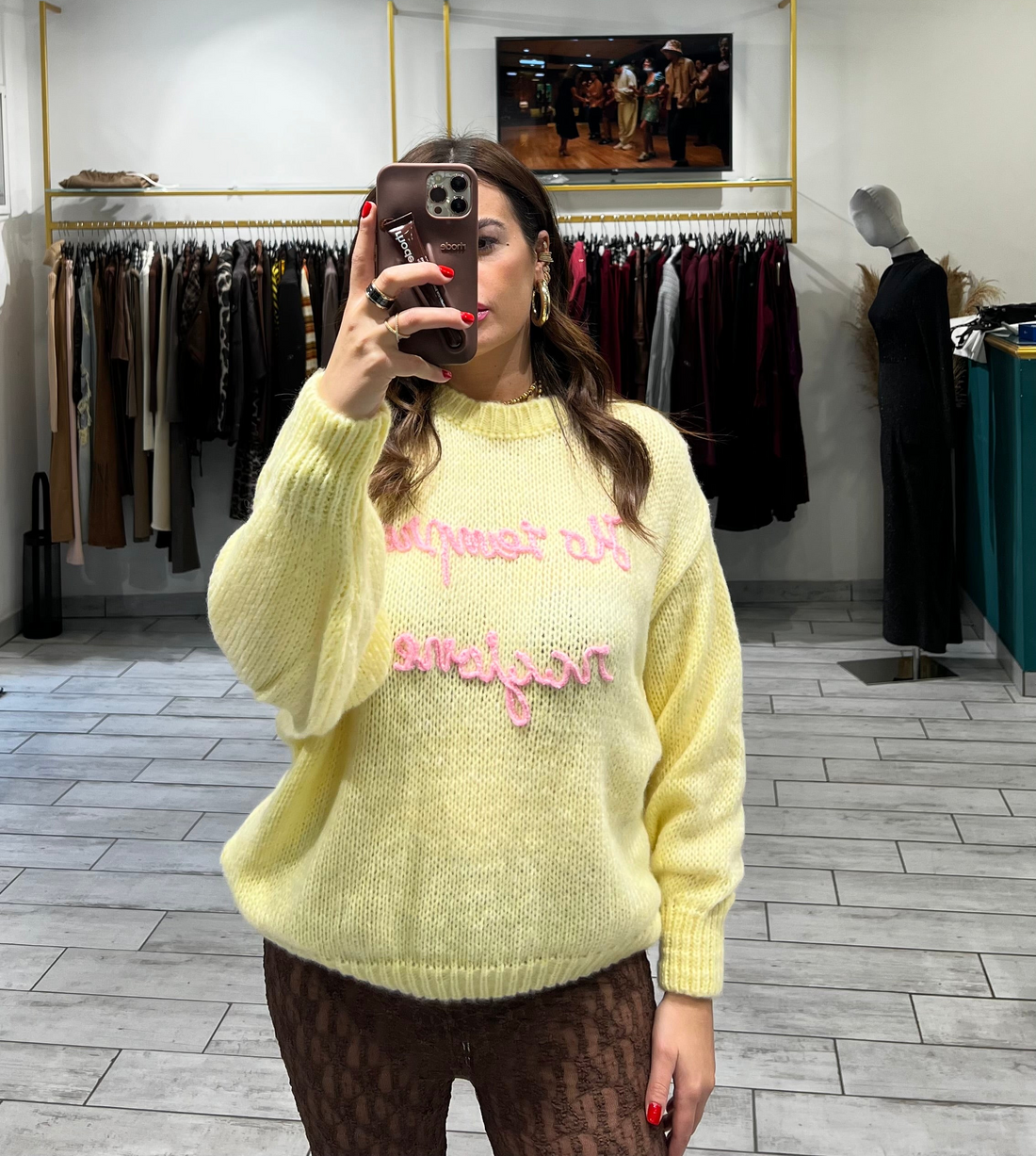 Maglione Arwen Giallo