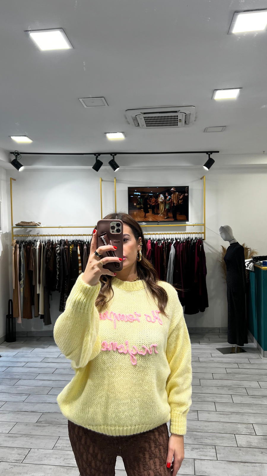 Maglione Arwen Giallo